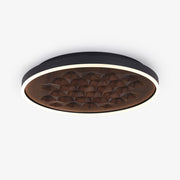 Cevynira Textured Bronze Flush Mount - Blowlighting