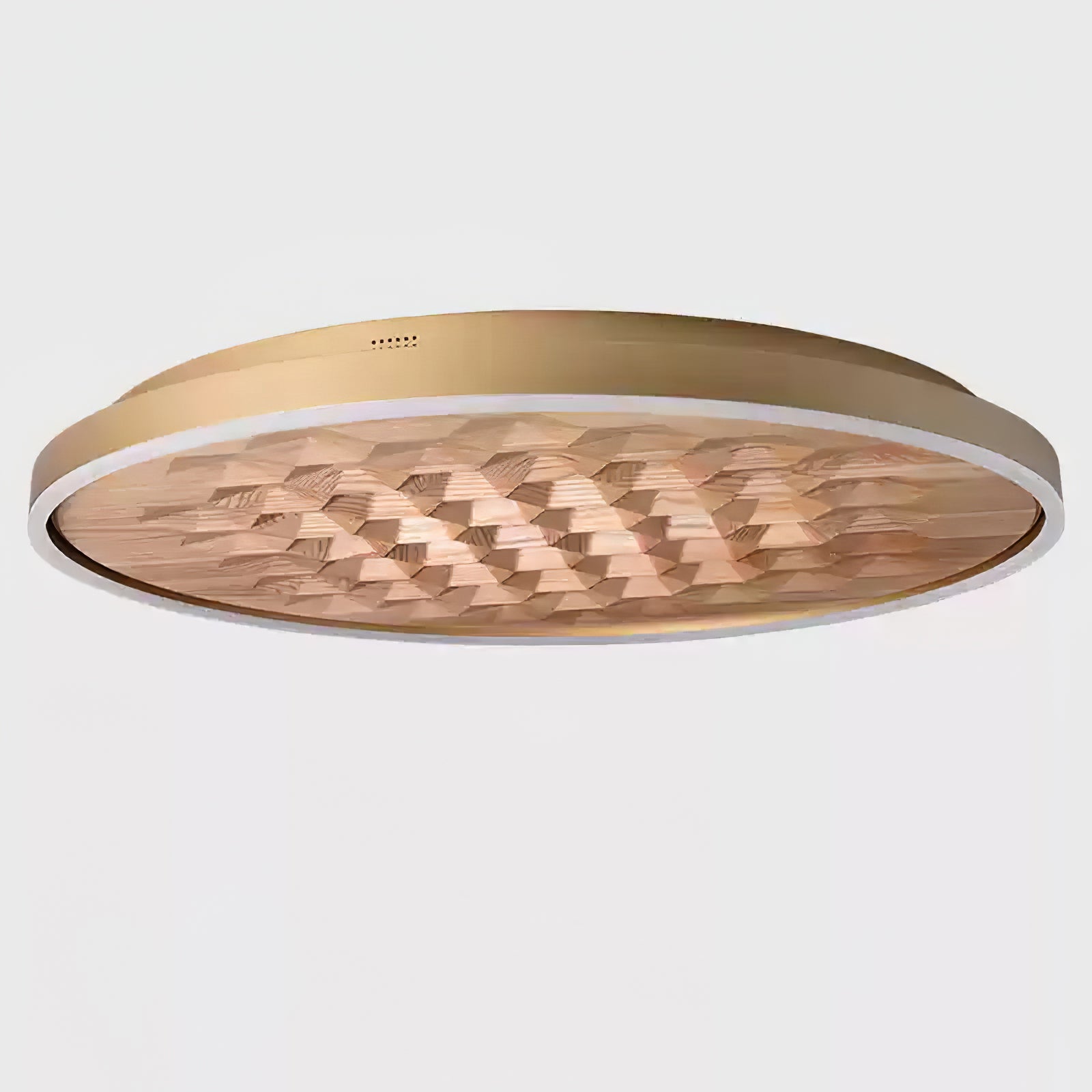 Cevynira Textured Bronze Flush Mount - Blowlighting