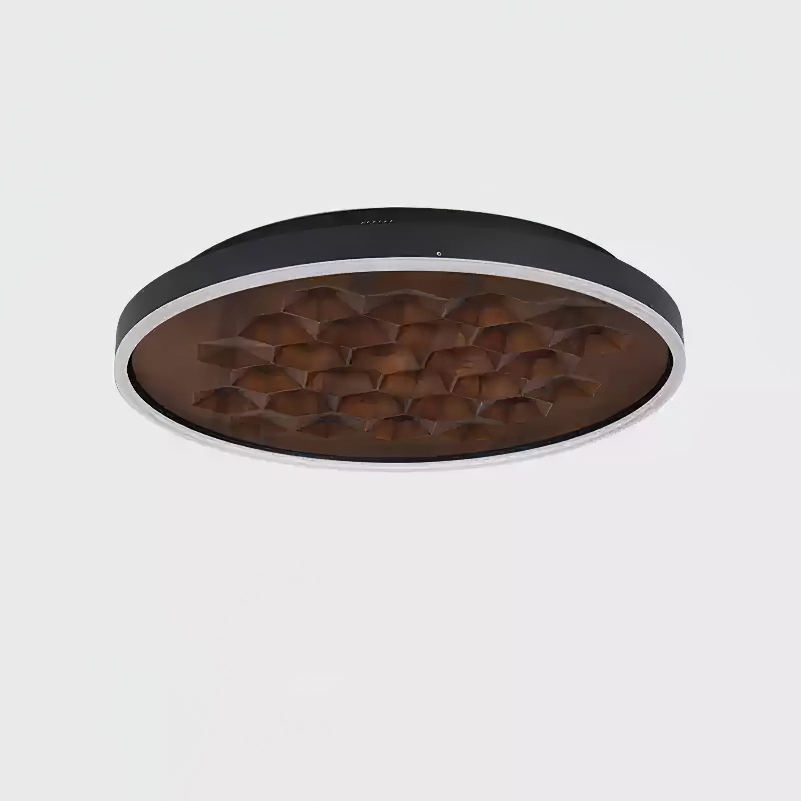 Cevynira Textured Bronze Flush Mount - Blowlighting