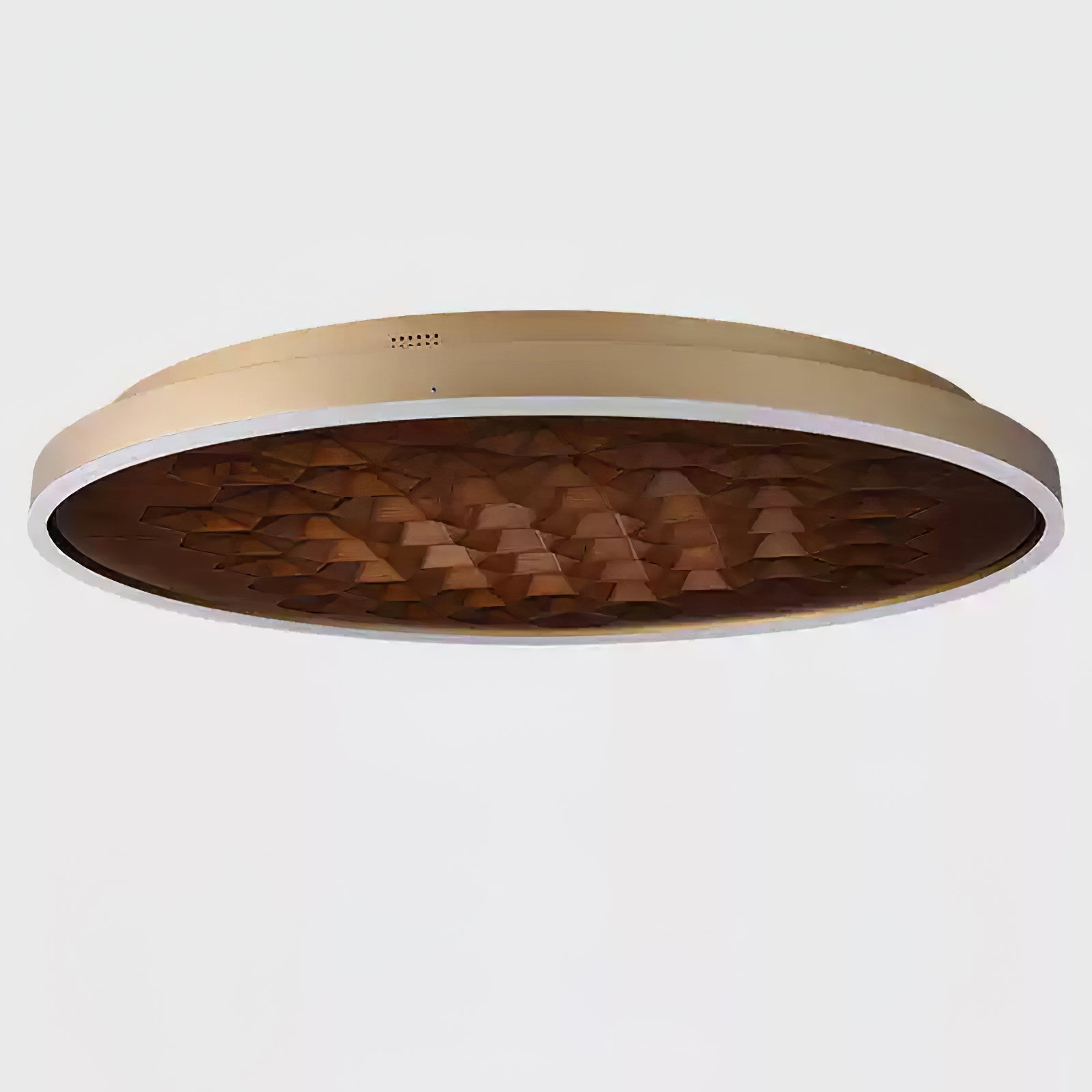 Cevynira Textured Bronze Flush Mount - Blowlighting