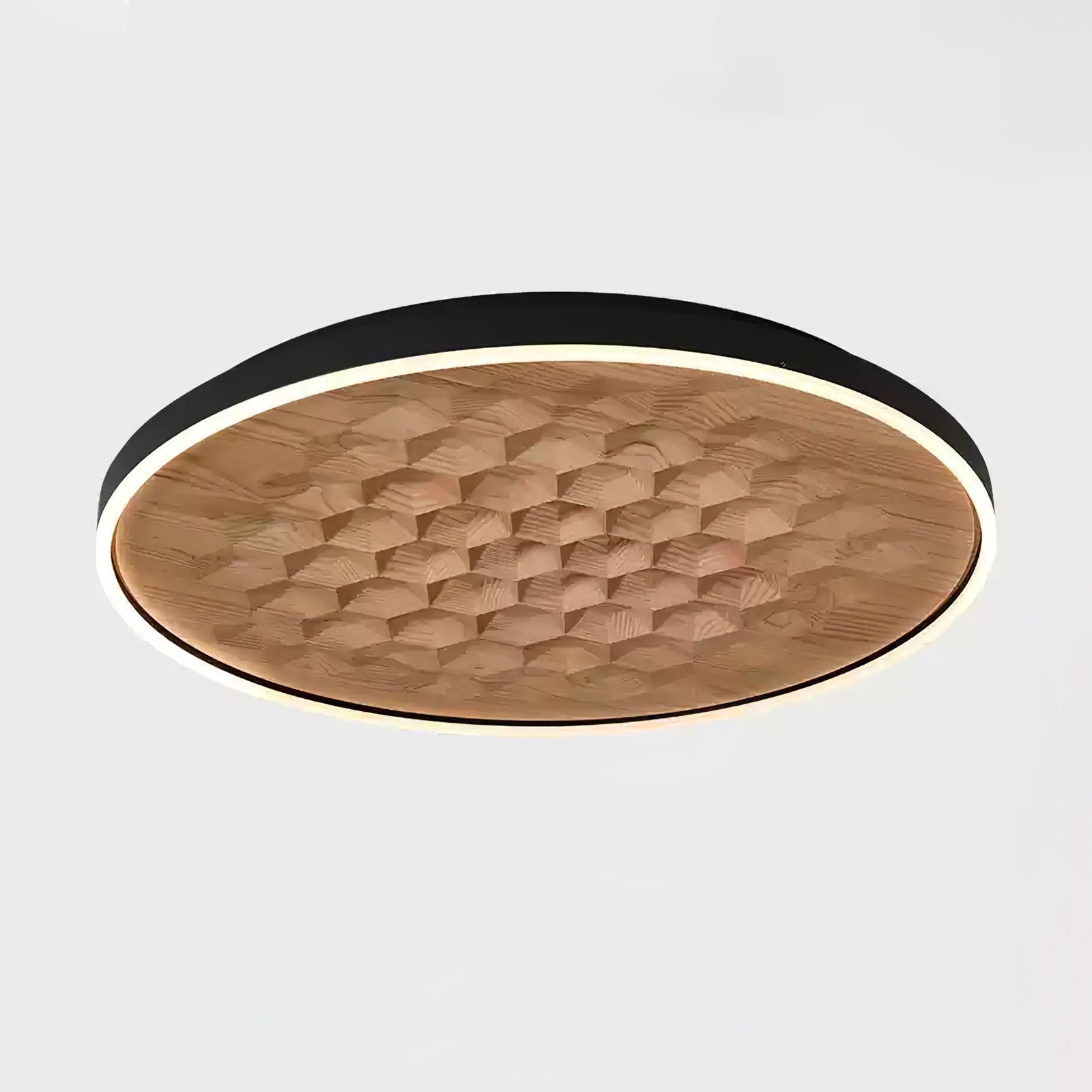 Cevynira Textured Bronze Flush Mount - Blowlighting