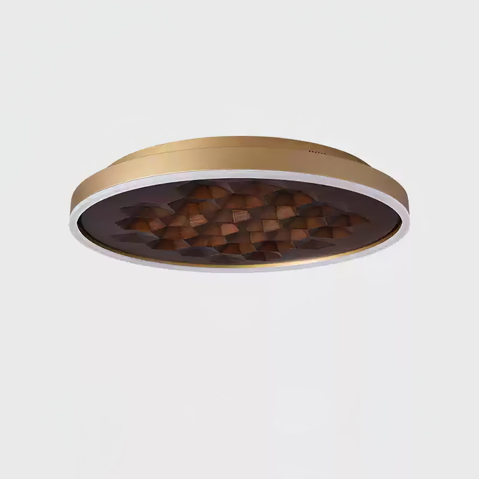 Cevynira Textured Bronze Flush Mount - Blowlighting