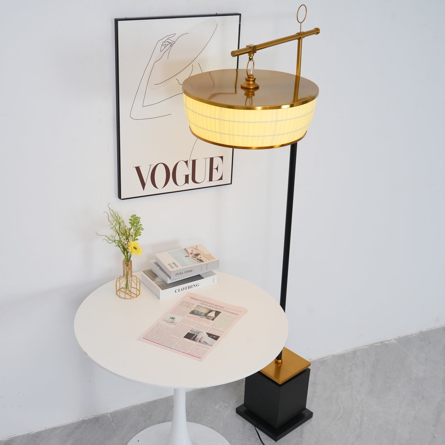 Hejun Fabric Floor Lamp - Blowlighting