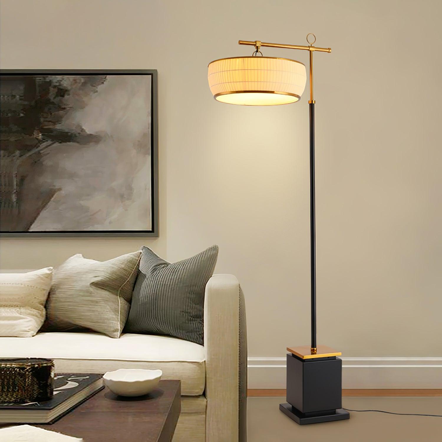Hejun Fabric Floor Lamp - Blowlighting