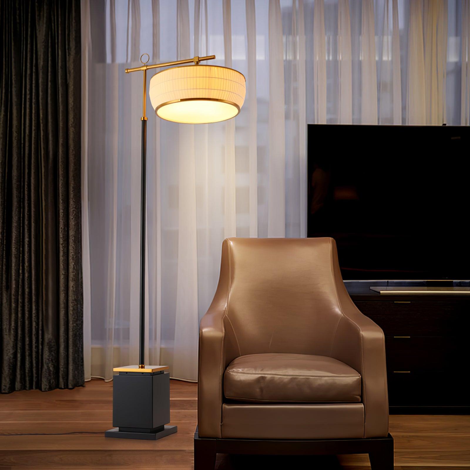 Hejun Fabric Floor Lamp - Blowlighting