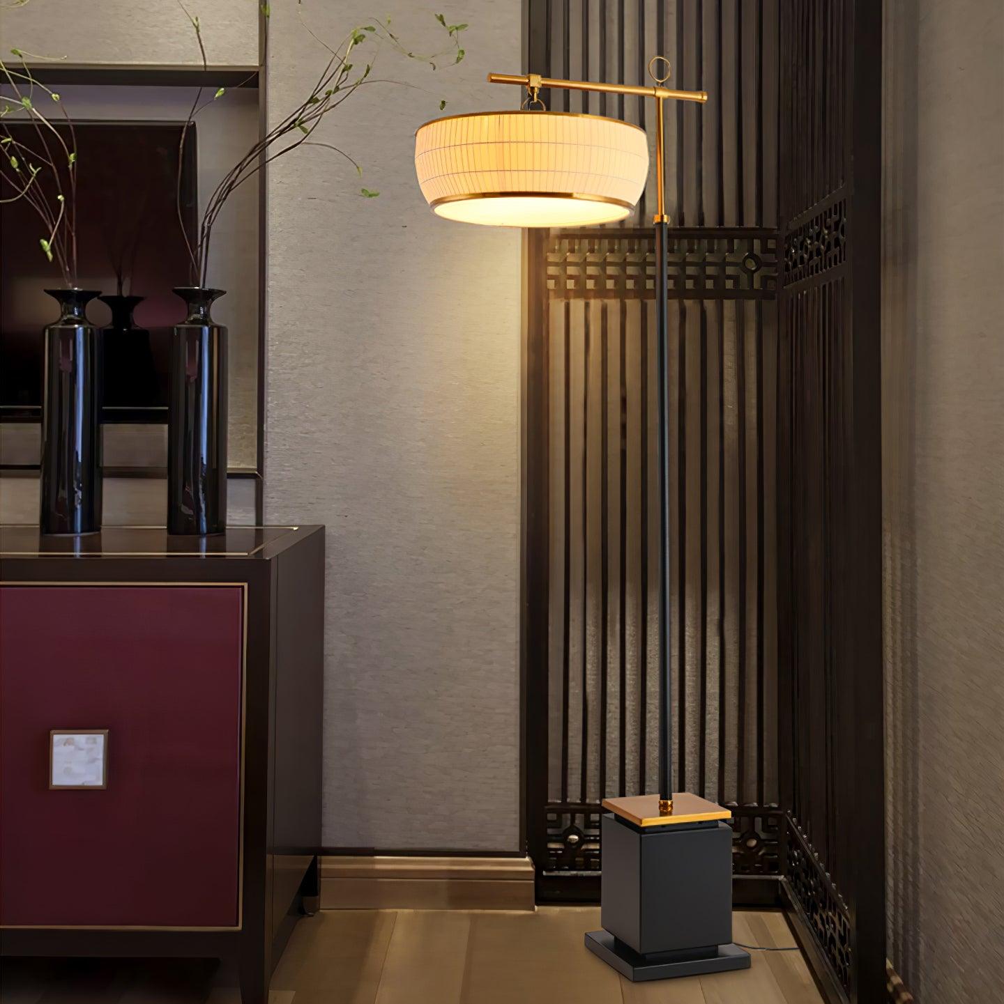Hejun Fabric Floor Lamp - Blowlighting