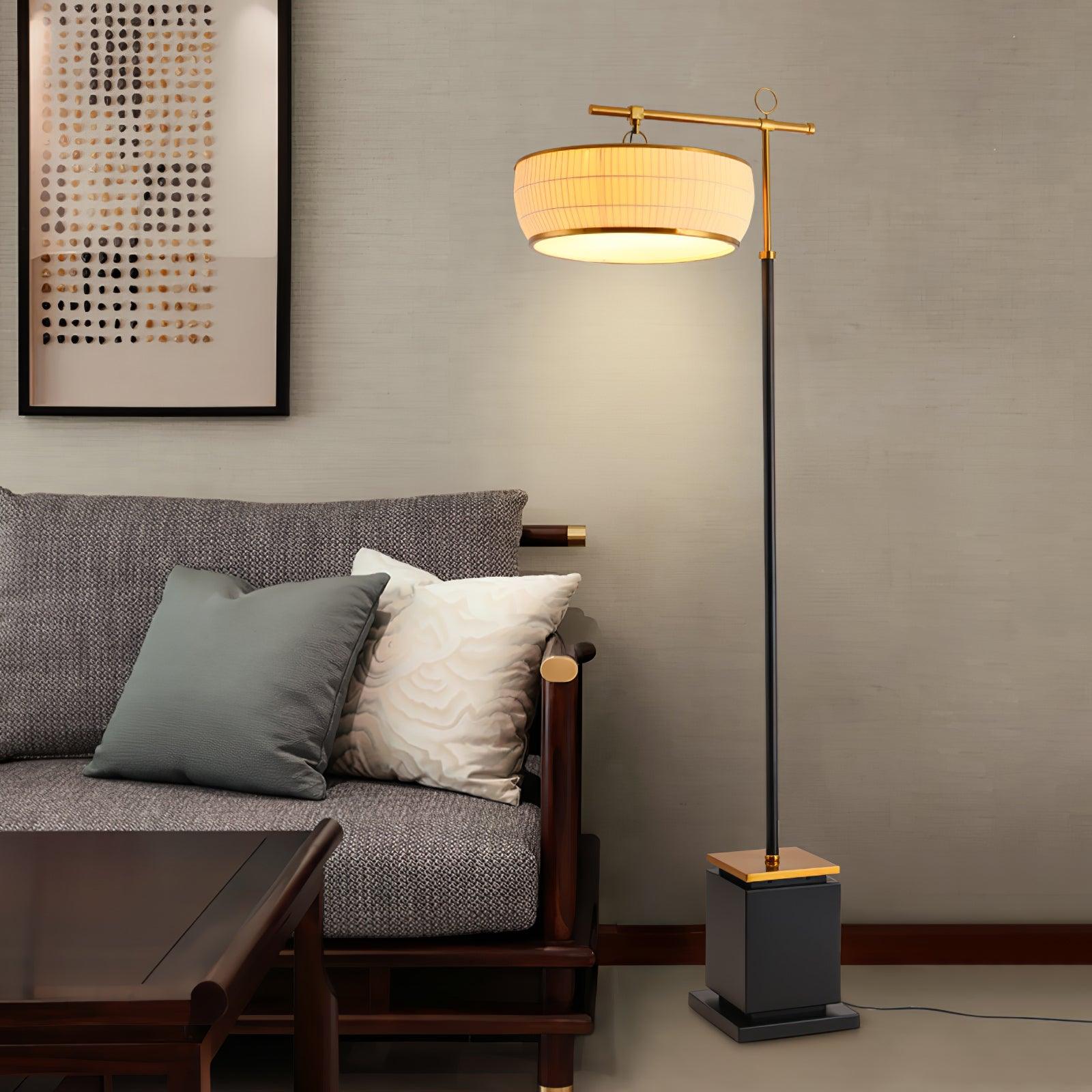 Hejun Fabric Floor Lamp - Blowlighting