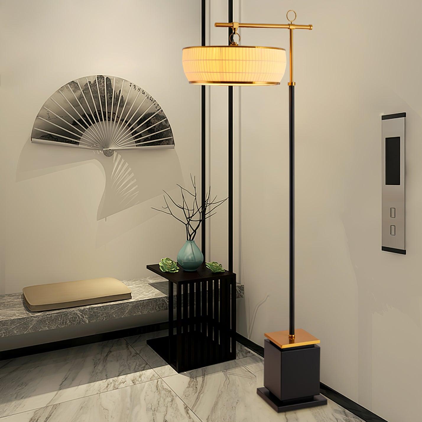 Hejun Fabric Floor Lamp - Blowlighting