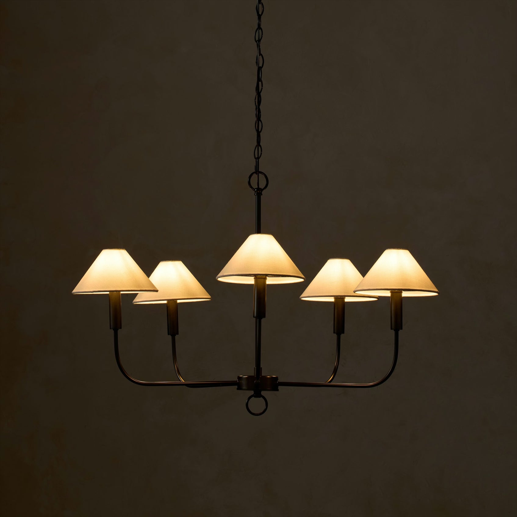 Henry Modern Brass Chandelier