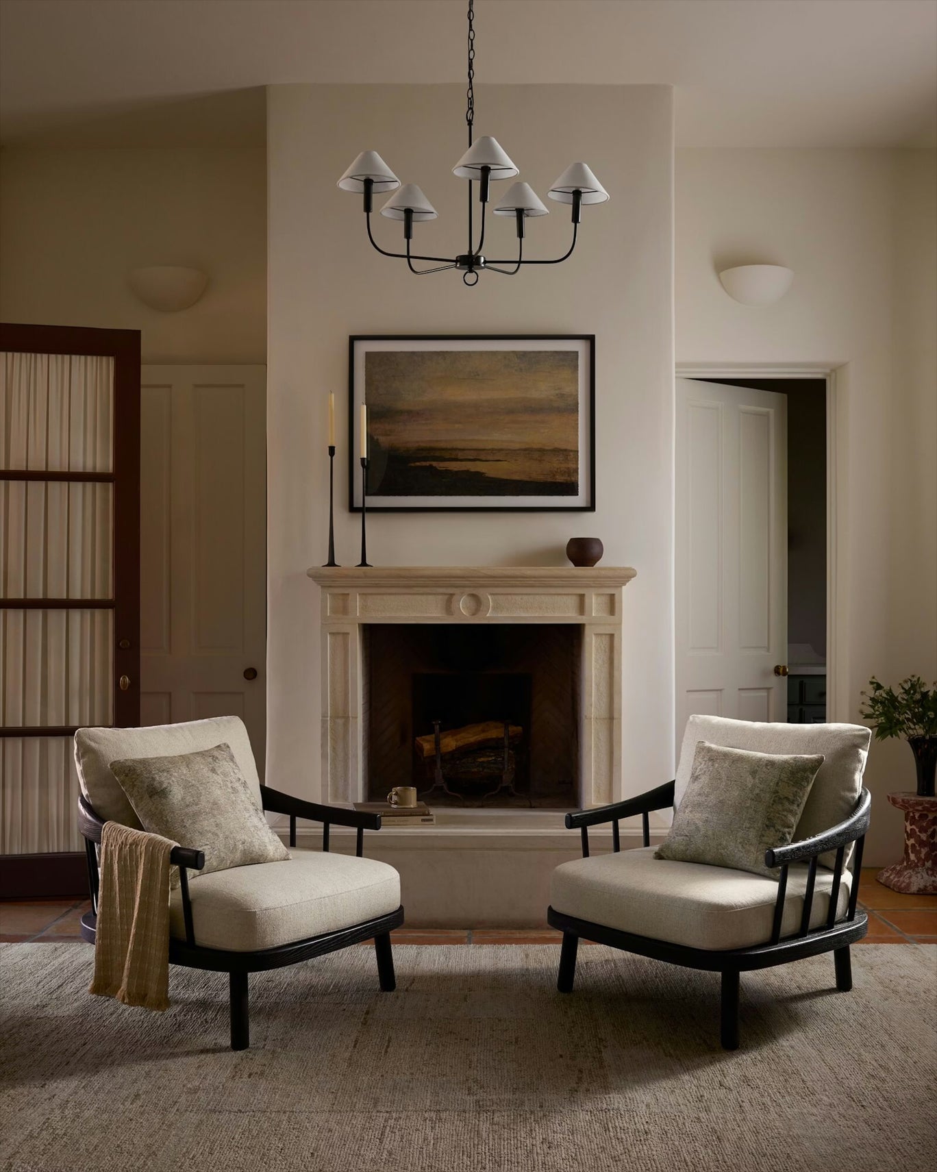 Henry Modern Brass Chandelier