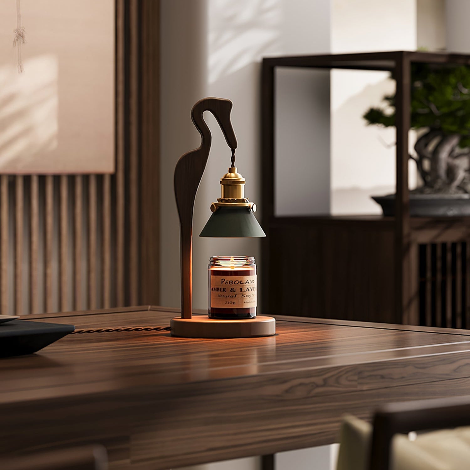 Heron Glow Candle Warmer Lamp - Blowlighting