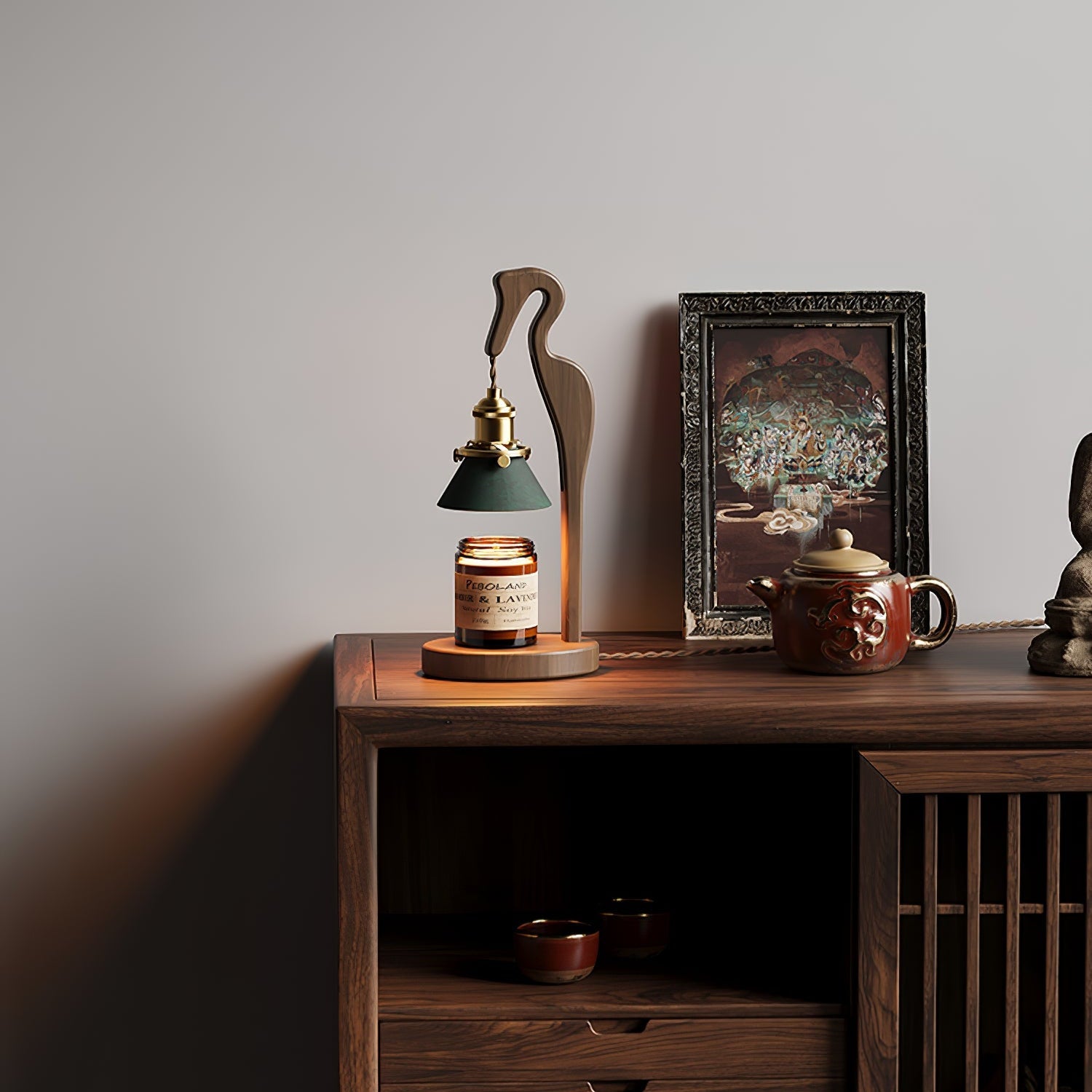 Heron Glow Candle Warmer Lamp - Blowlighting