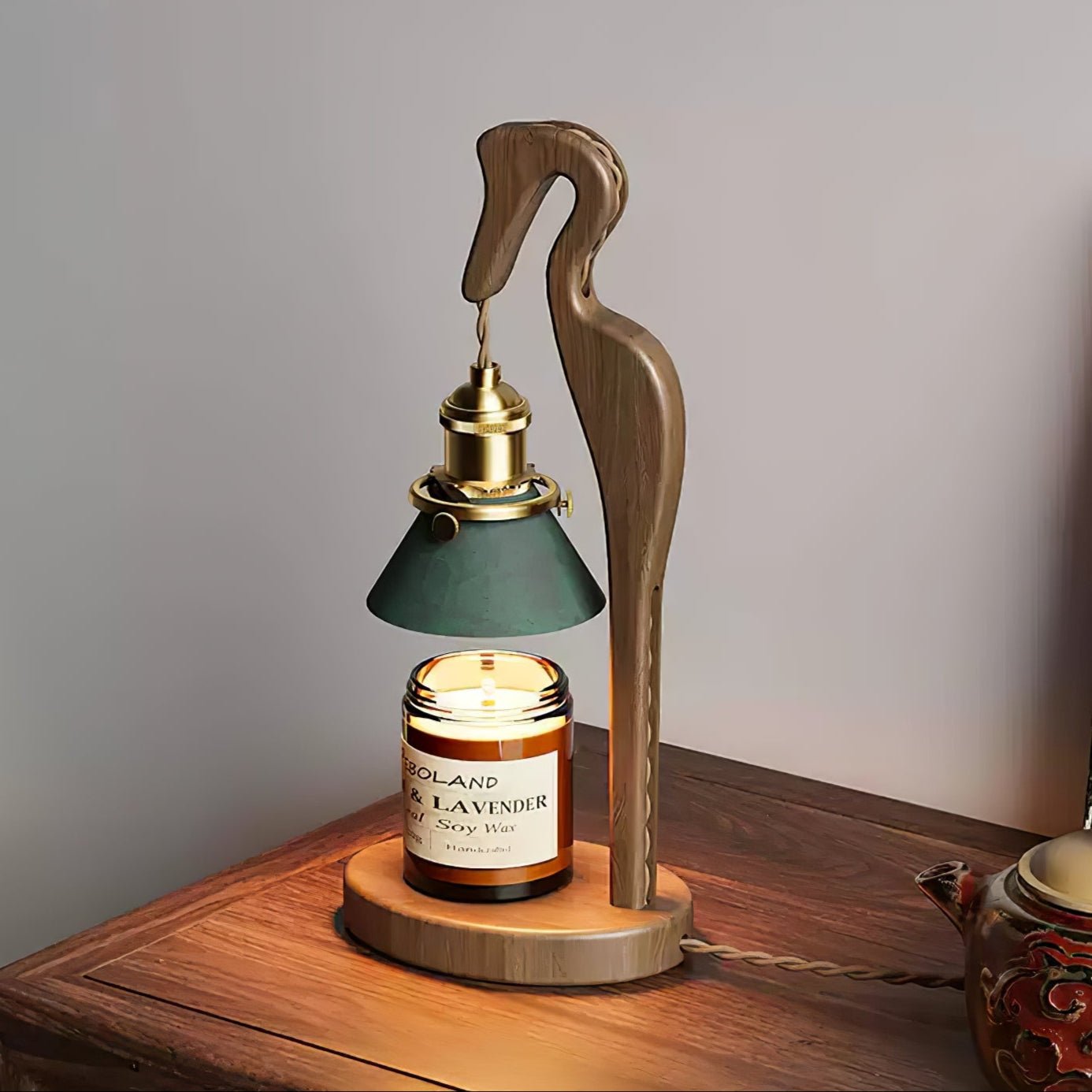 Heron Glow Candle Warmer Lamp - Blowlighting