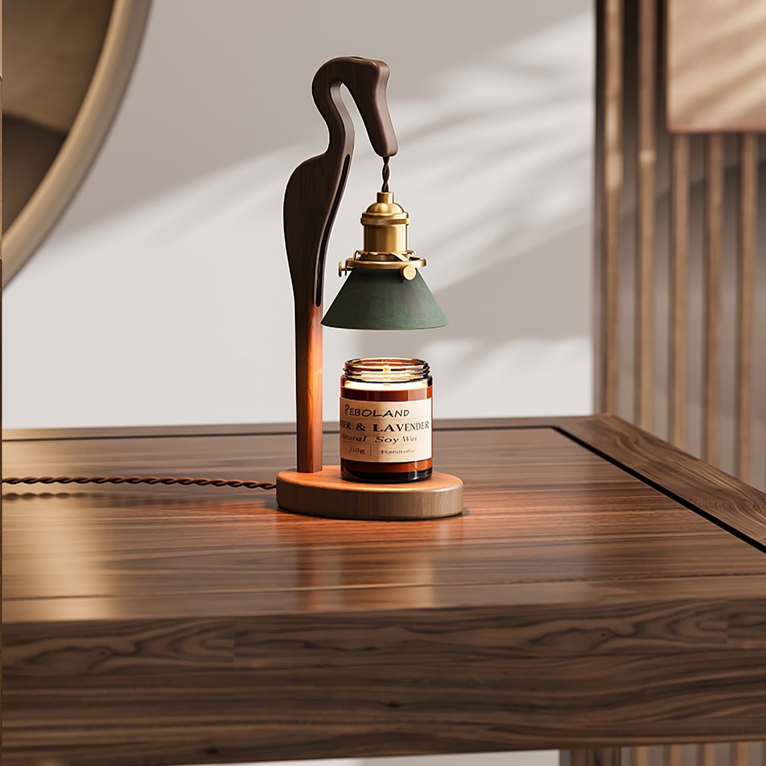 Heron Glow Candle Warmer Lamp - Blowlighting