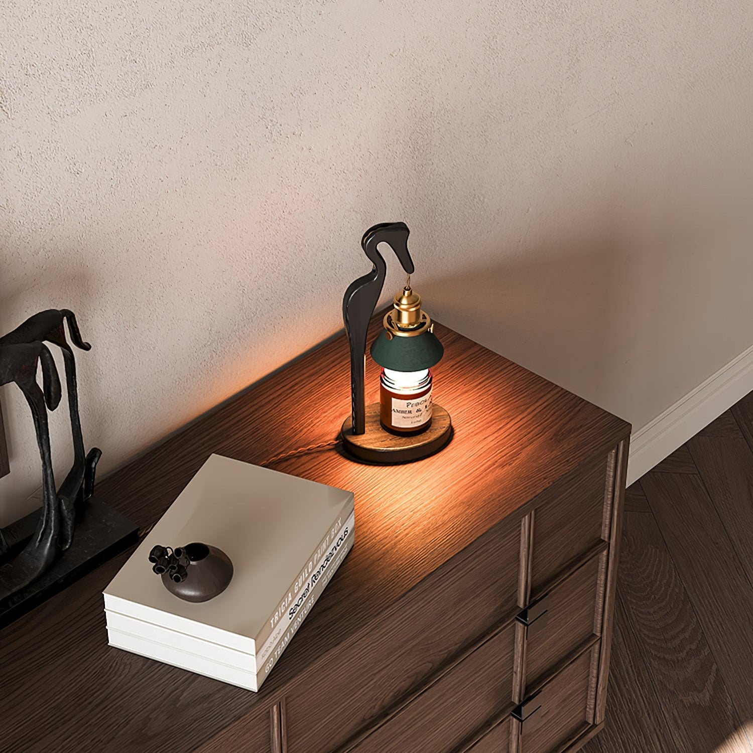 Heron Glow Candle Warmer Lamp - Blowlighting