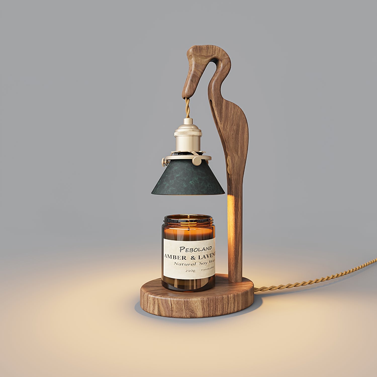 Heron Glow Candle Warmer Lamp - Blowlighting