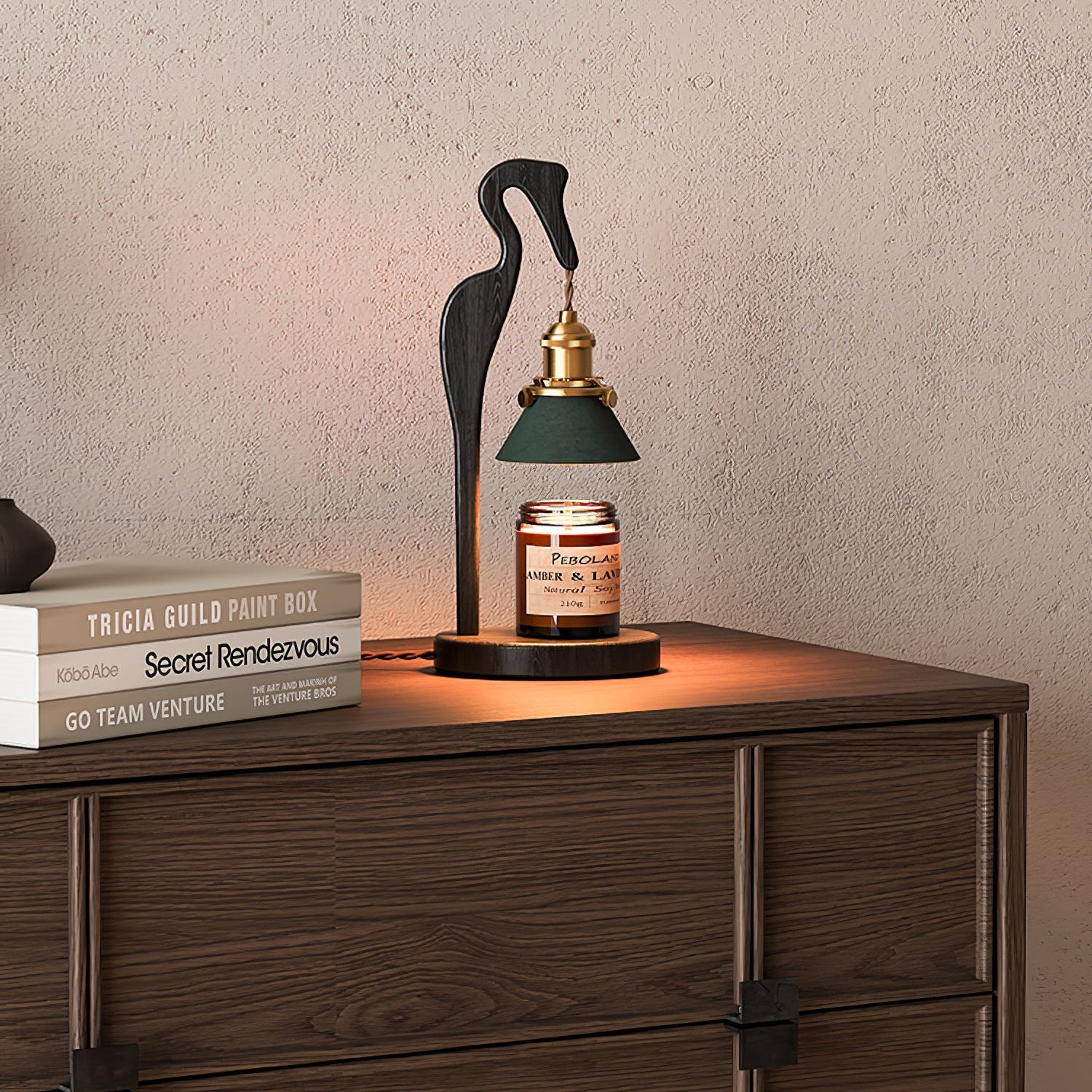 Heron Glow Candle Warmer Lamp - Blowlighting