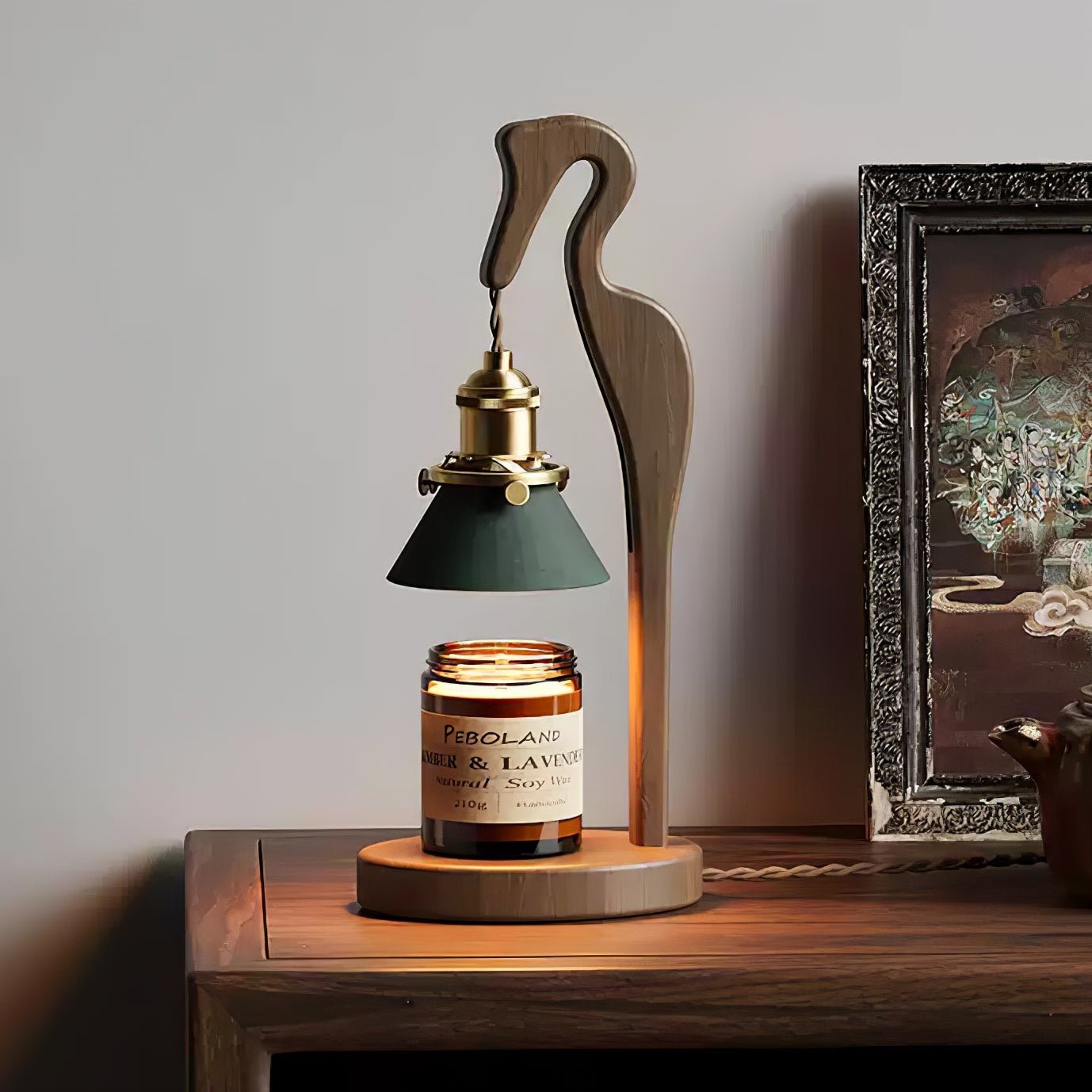 Heron Glow Candle Warmer Lamp - Blowlighting