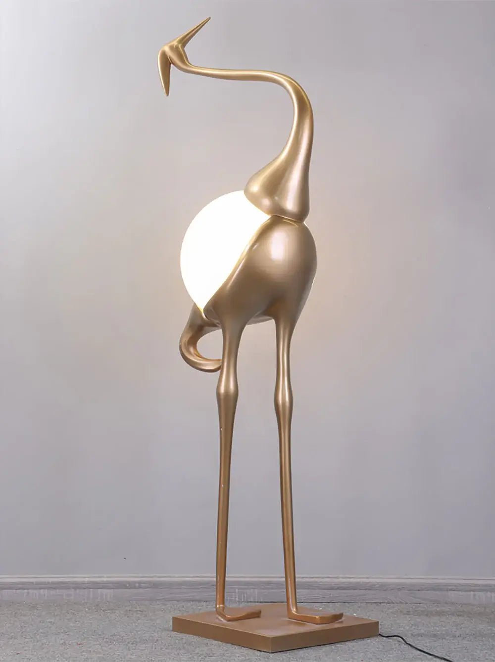 Uraearae Crane Shaped Wall Sconce - Blowlighting