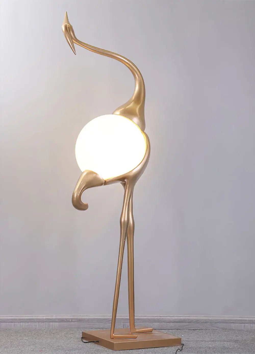 Uraearae Crane Shaped Wall Sconce - Blowlighting