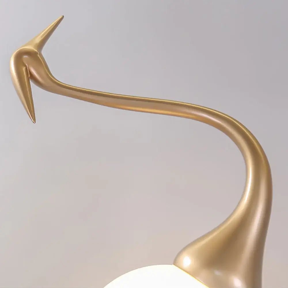 Uraearae Crane Shaped Wall Sconce - Blowlighting