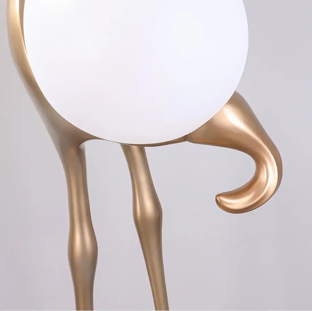 Uraearae Crane Shaped Wall Sconce - Blowlighting