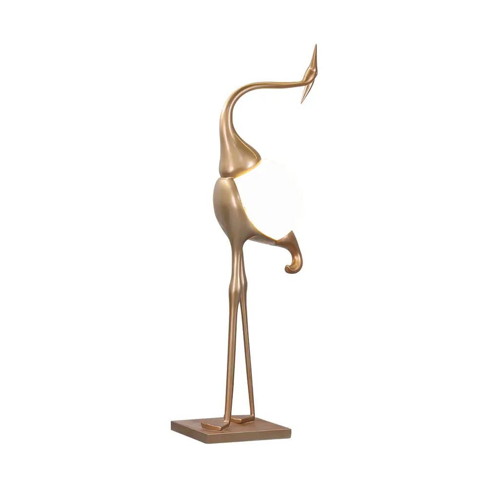 Uraearae Crane Shaped Wall Sconce - Blowlighting