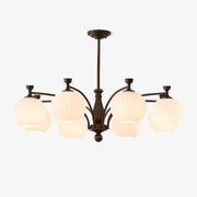 Aurora Chandelier Orb Frosted Vintage - Blowlighting
