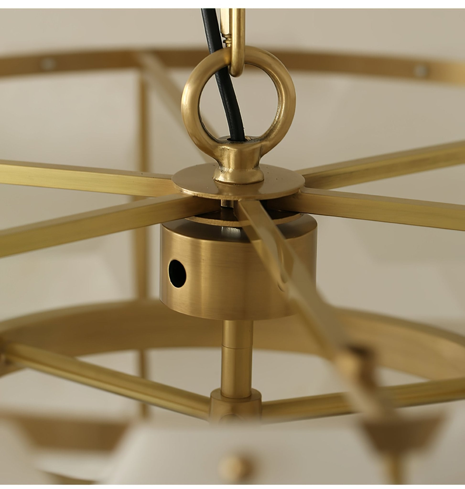 Evenaris Honeycomb Alabaster Chandelier - Blowlighting