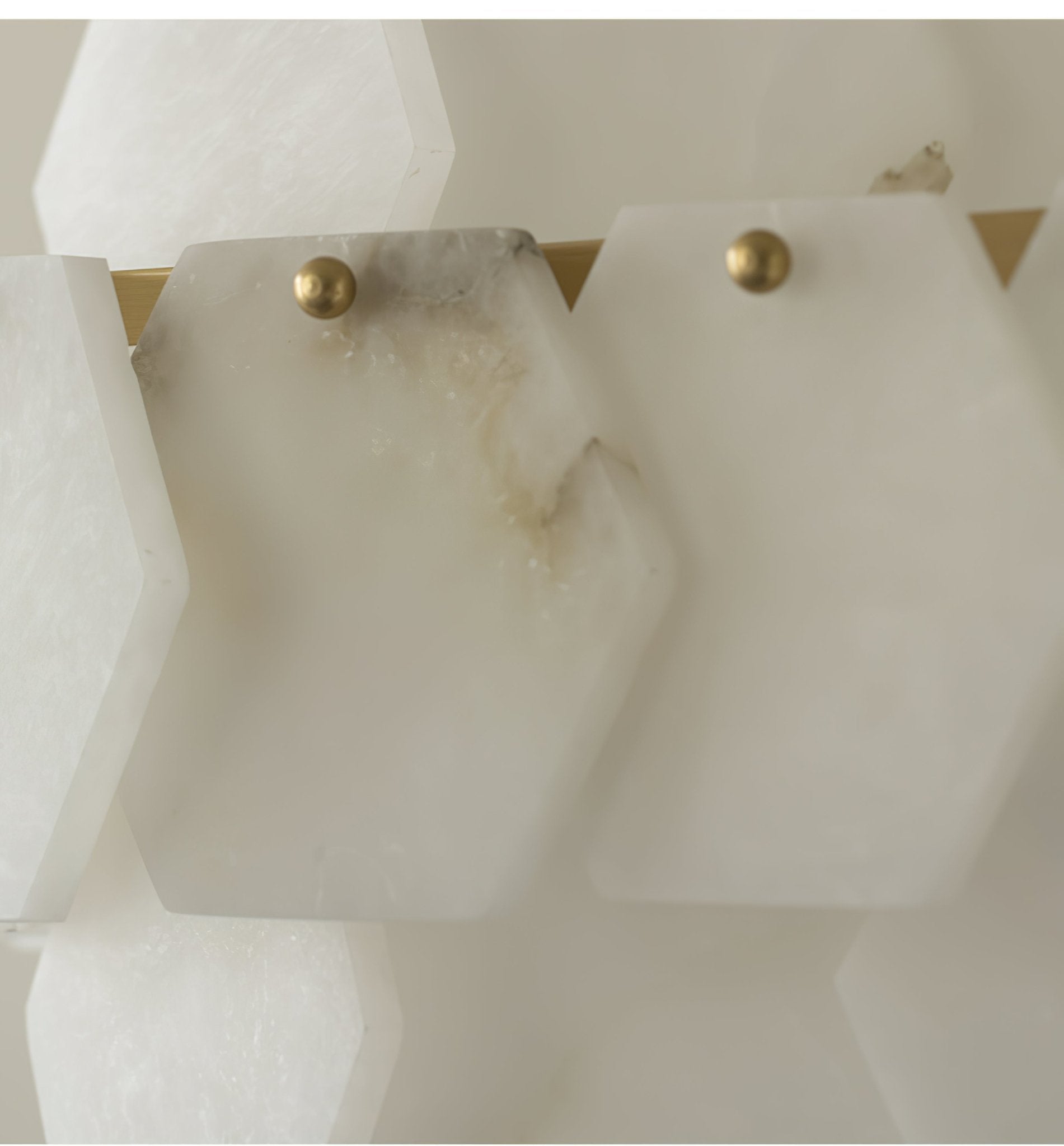 Evenaris Honeycomb Alabaster Chandelier - Blowlighting