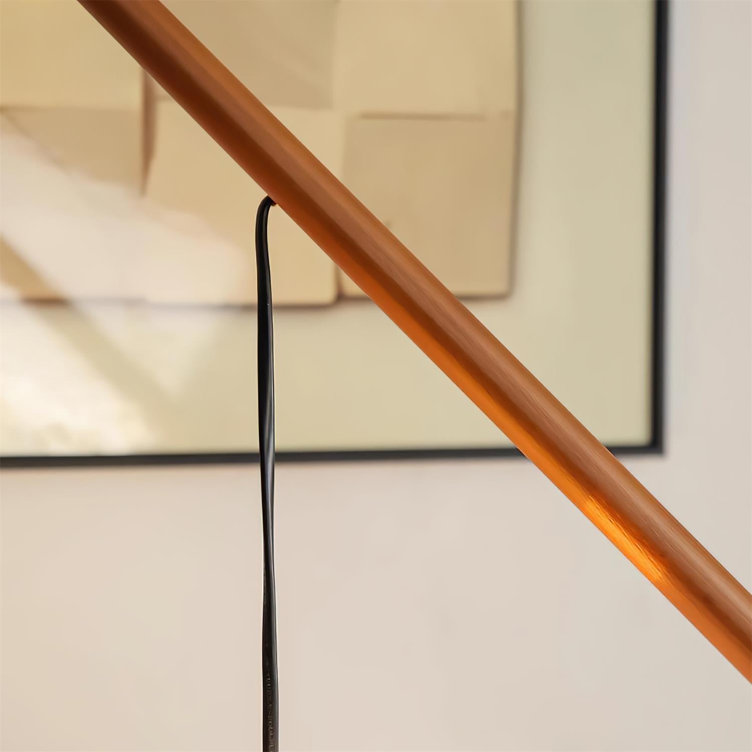 Hikari Modern Wood Floor Light