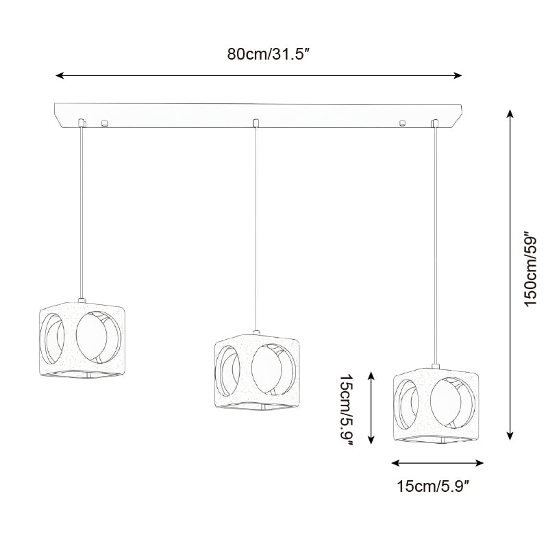 Hollowa Scandinavian Wood Pendant Light