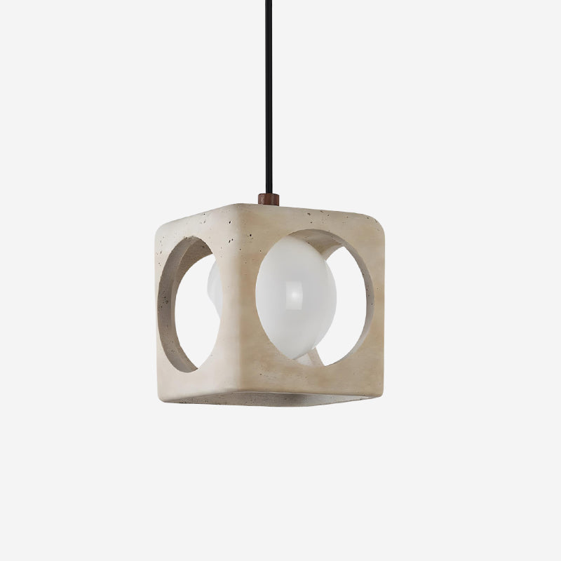 Hollowa Scandinavian Wood Pendant Light