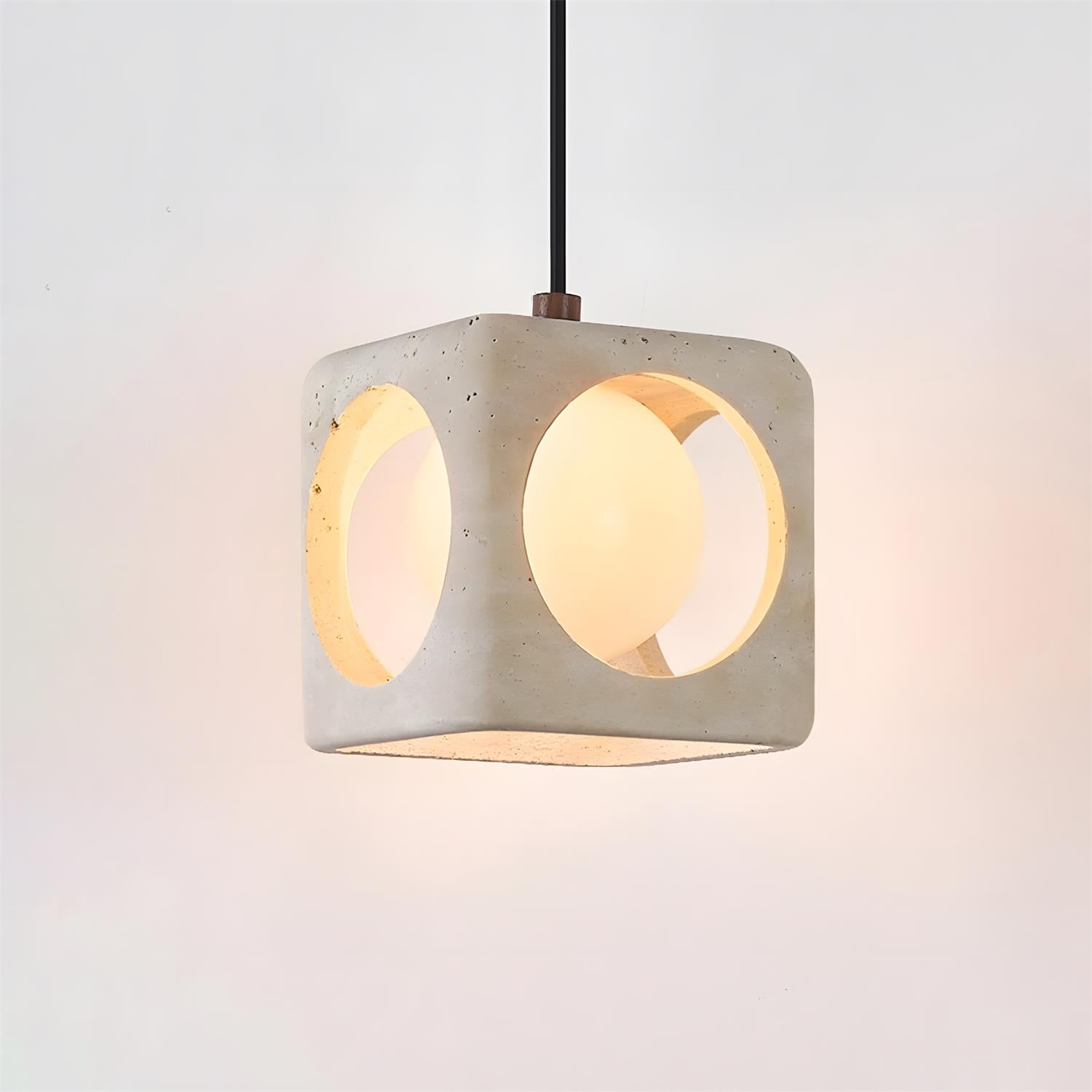 Hollowa Scandinavian Wood Pendant Light