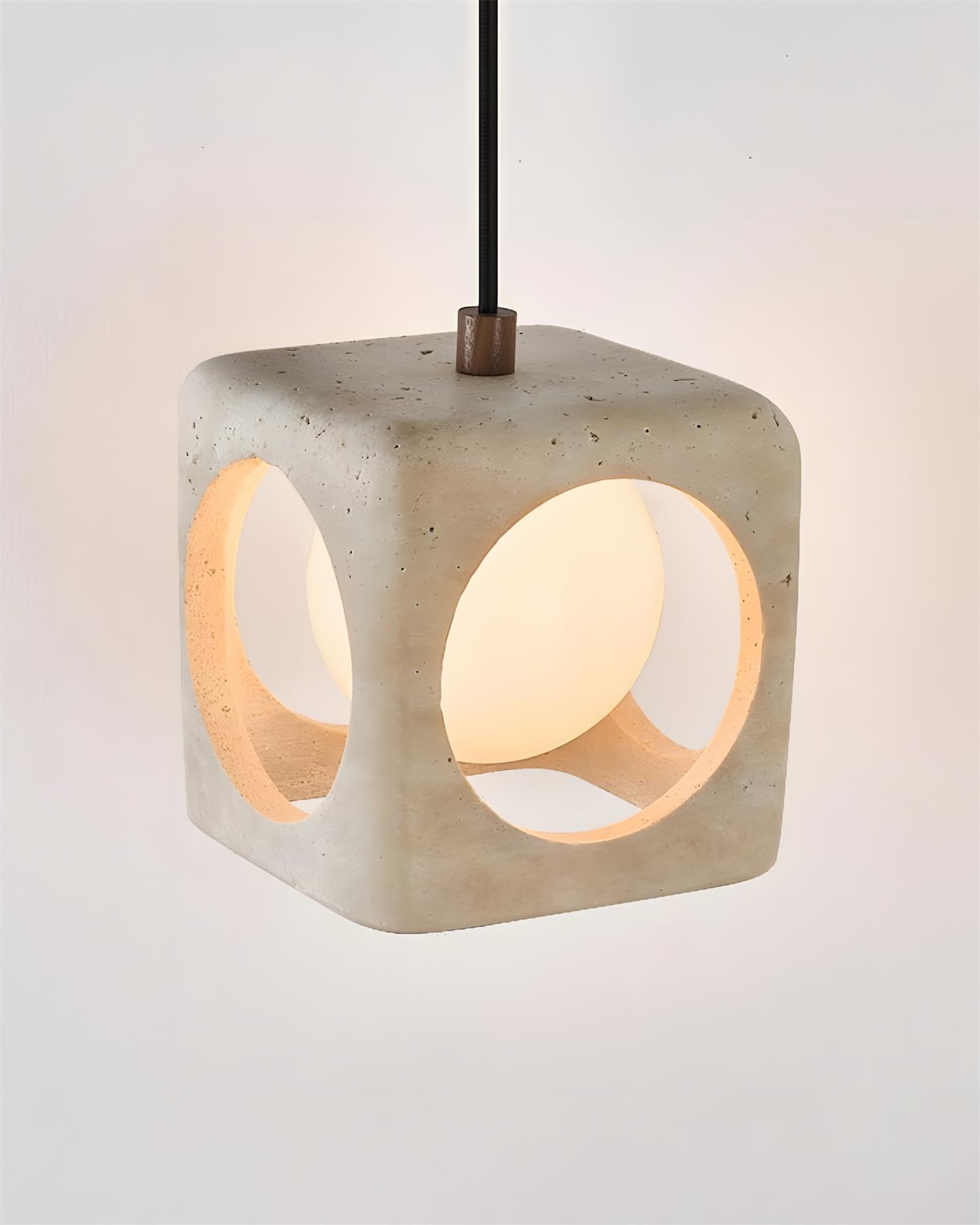 Hollowa Scandinavian Wood Pendant Light