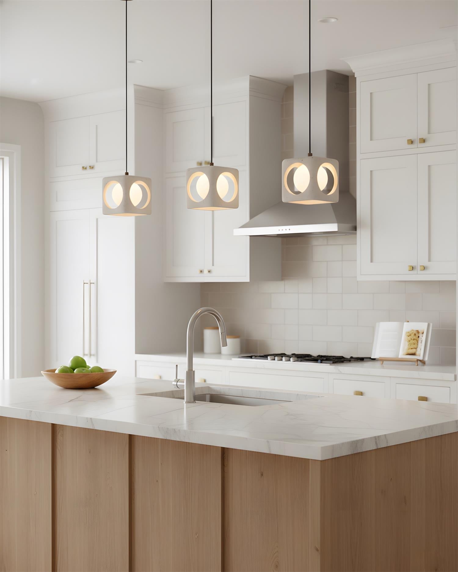 Hollowa Scandinavian Wood Pendant Light