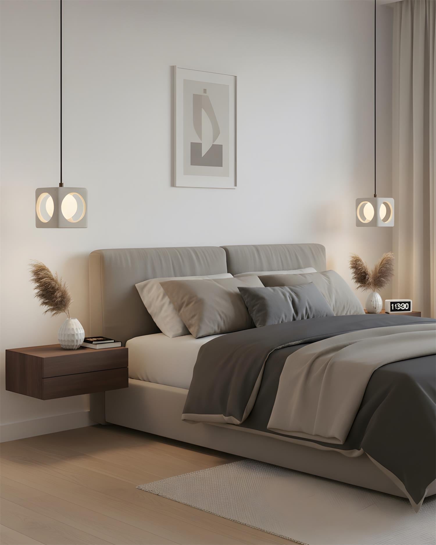 Hollowa Scandinavian Wood Pendant Light
