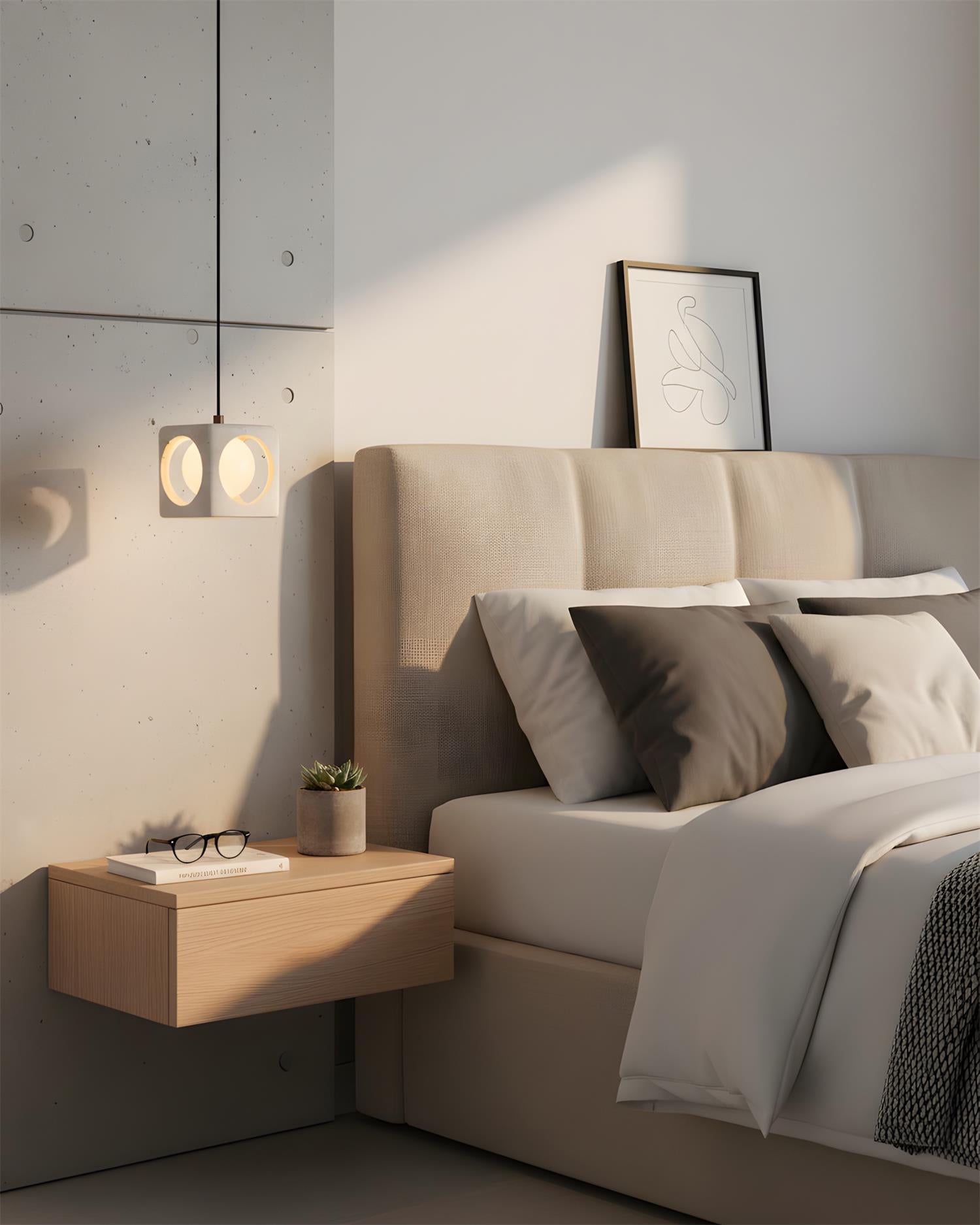 Hollowa Scandinavian Wood Pendant Light