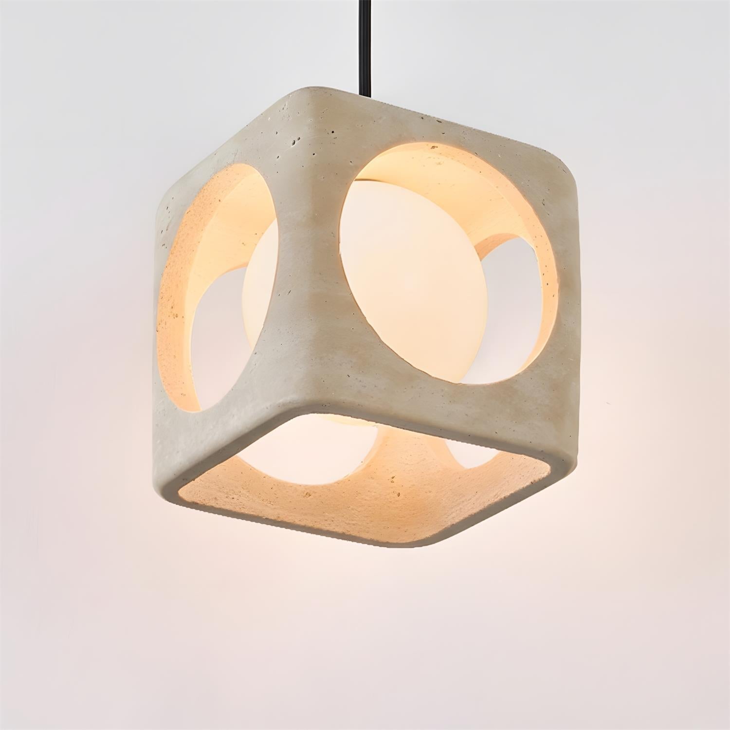 Hollowa Scandinavian Wood Pendant Light