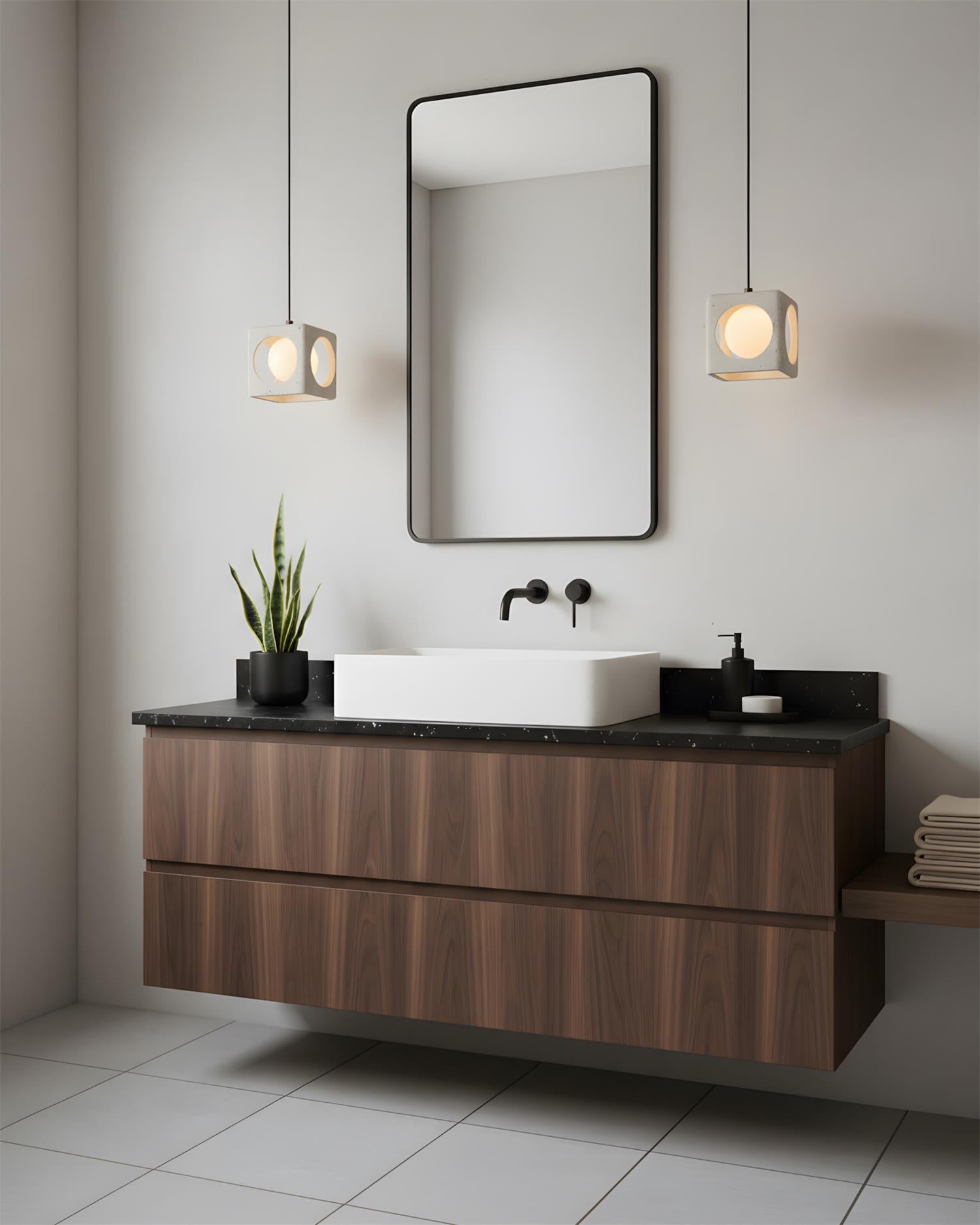 Hollowa Scandinavian Wood Pendant Light