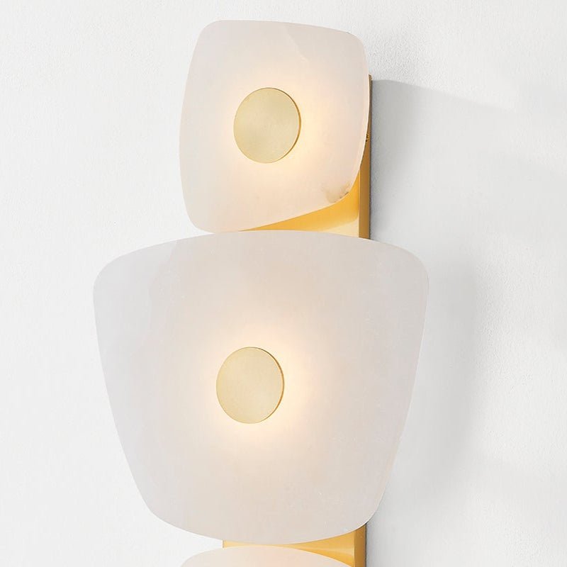 Vavenarae Asymmetric Alabaster Wall Light - Blowlighting