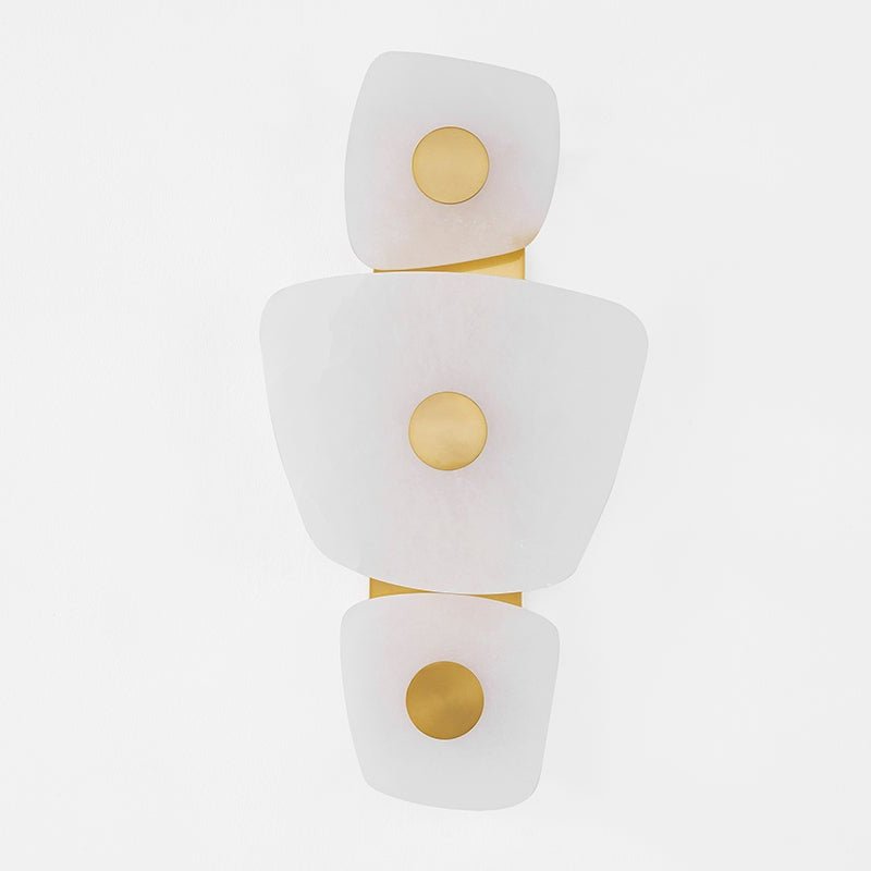 Vavenarae Asymmetric Alabaster Wall Light - Blowlighting