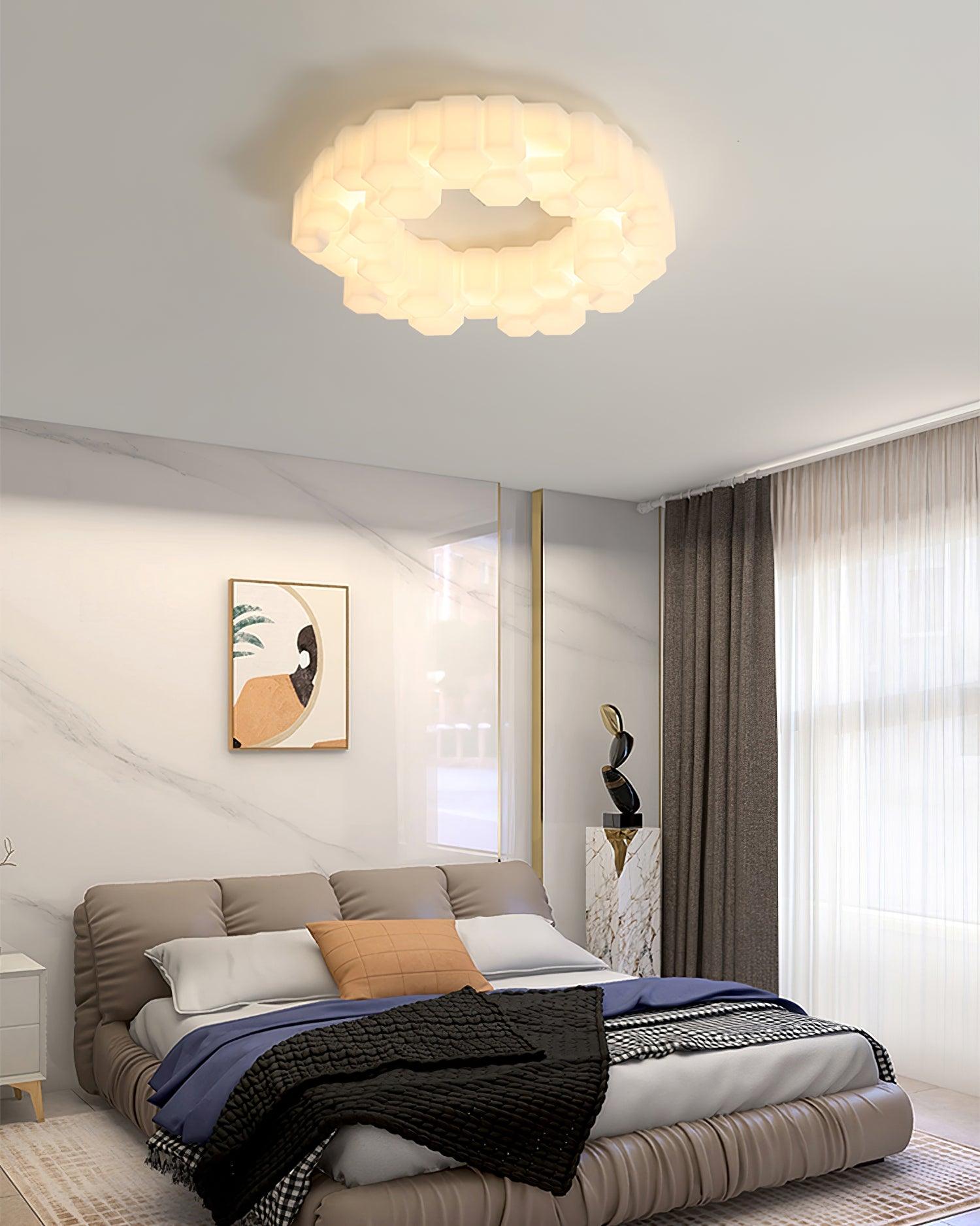 Ximena Luxury Metal Ceiling Lamp - Blowlighting