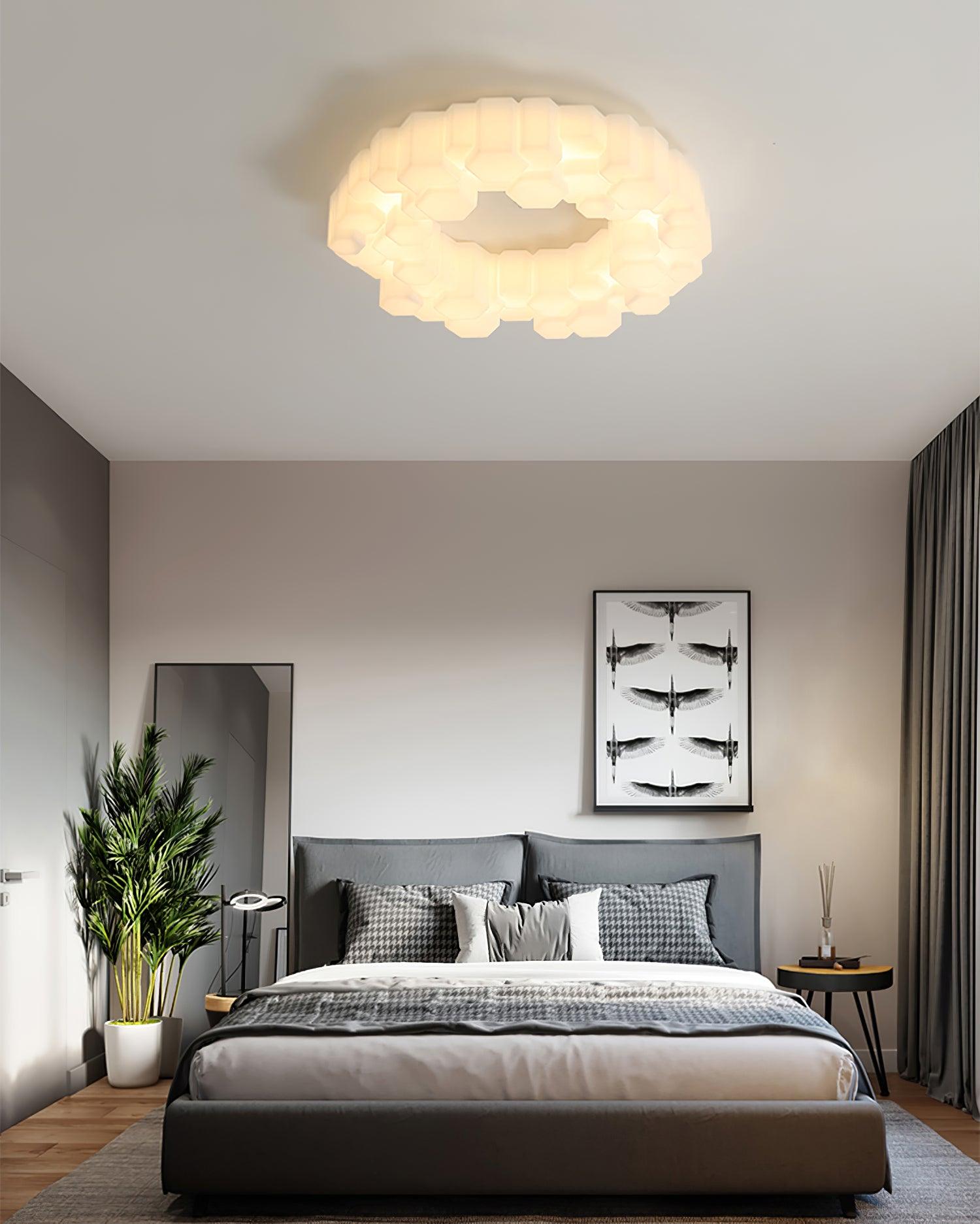 Ximena Luxury Metal Ceiling Lamp - Blowlighting