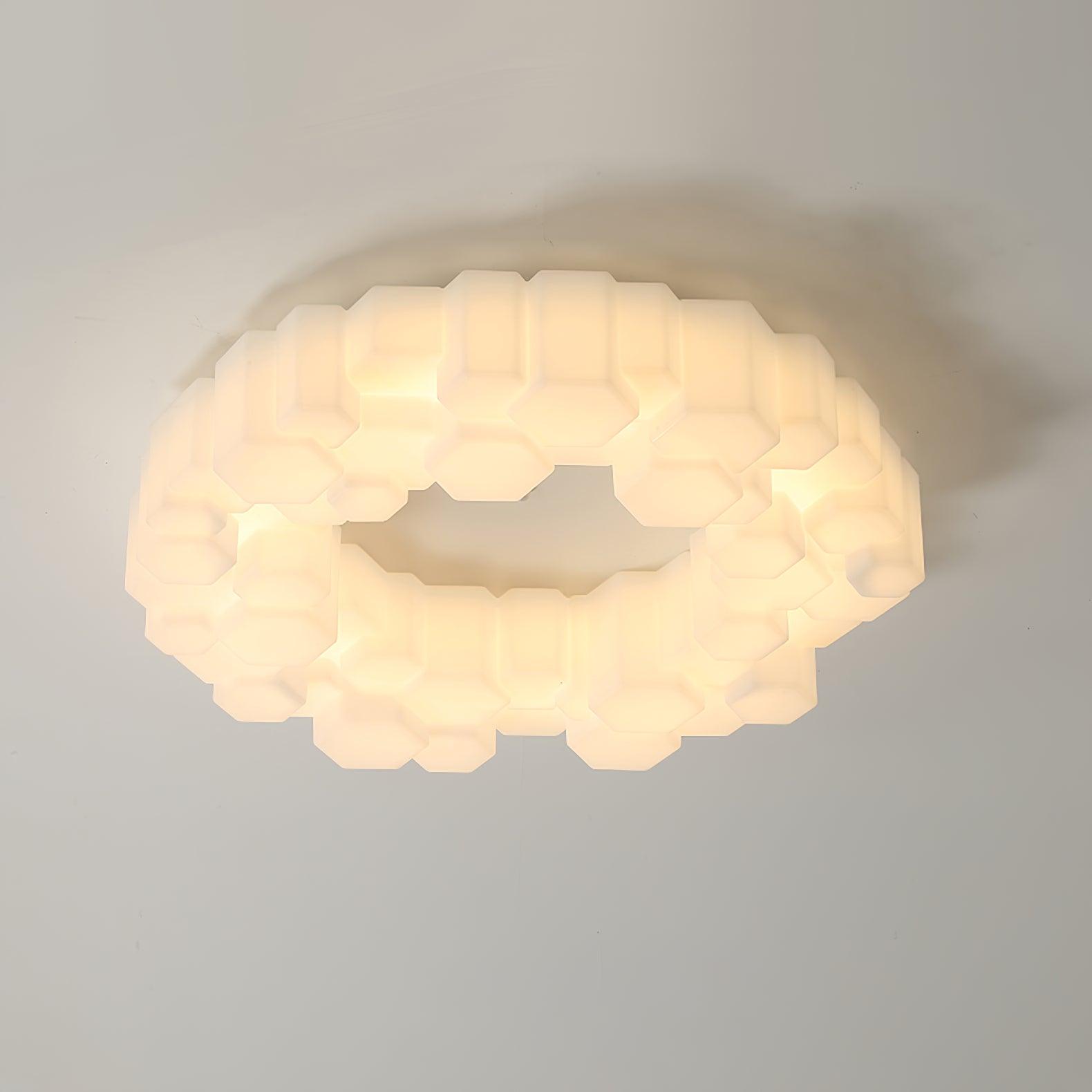 Ximena Luxury Metal Ceiling Lamp - Blowlighting