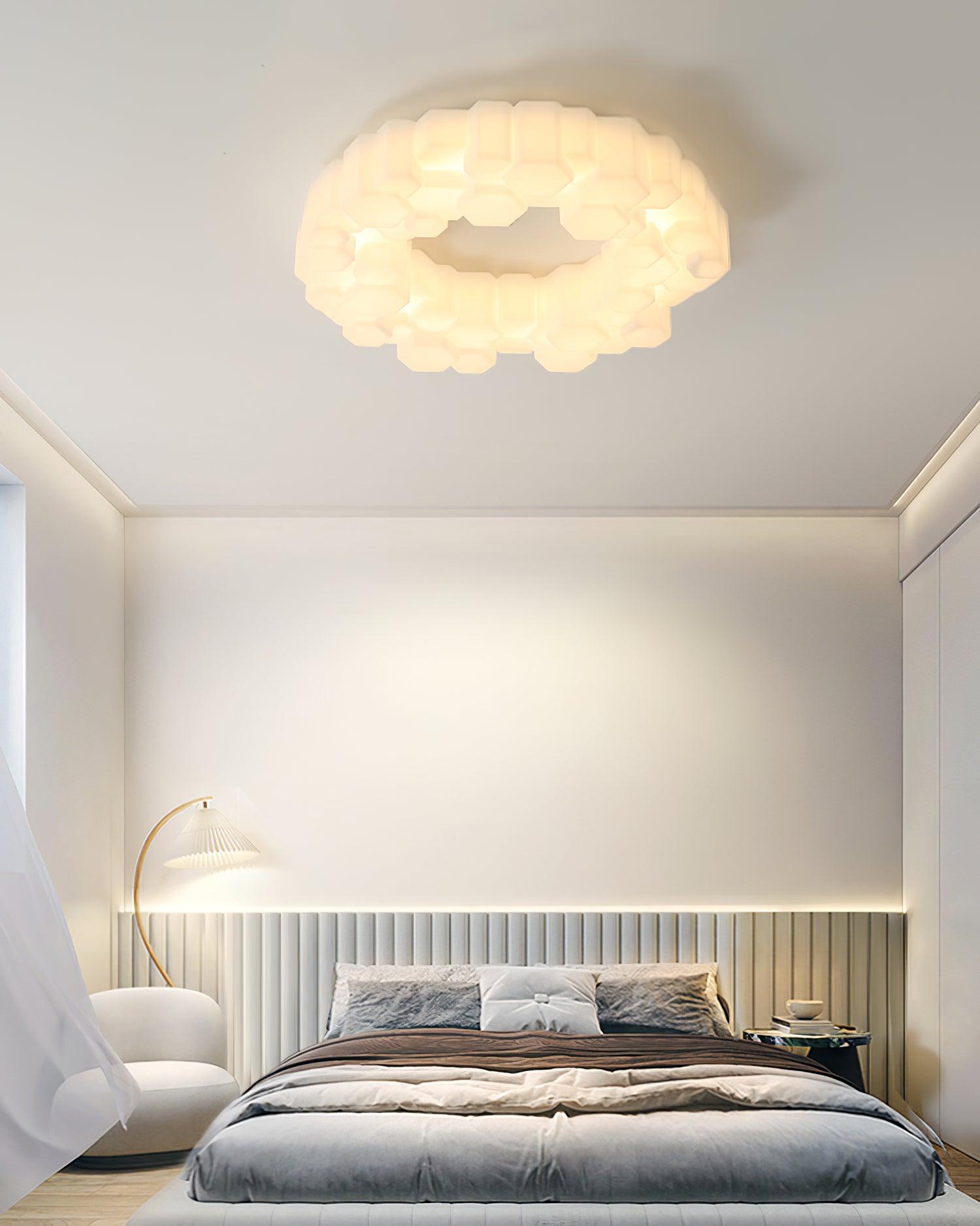 Ximena Luxury Metal Ceiling Lamp - Blowlighting