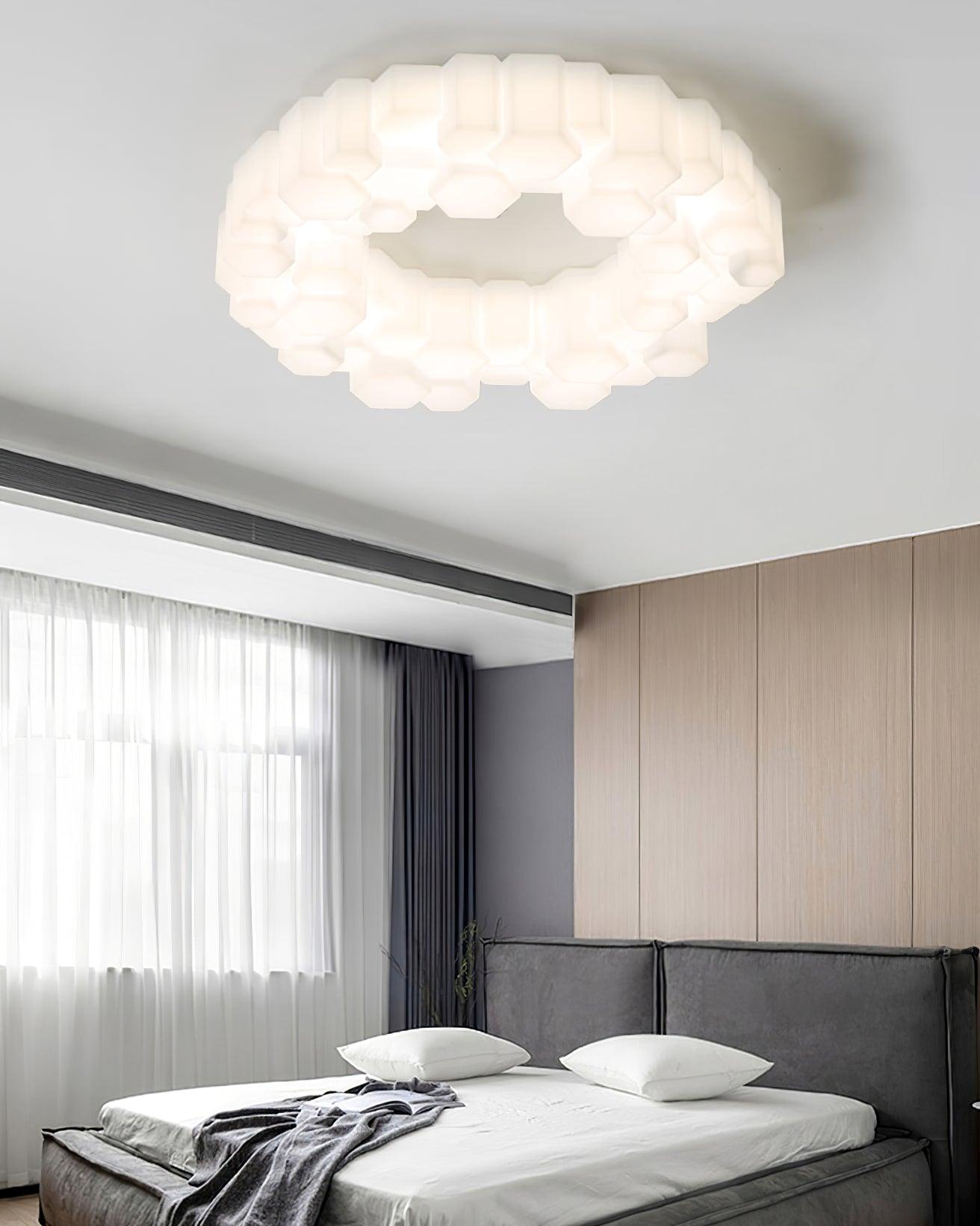 Ximena Luxury Metal Ceiling Lamp - Blowlighting