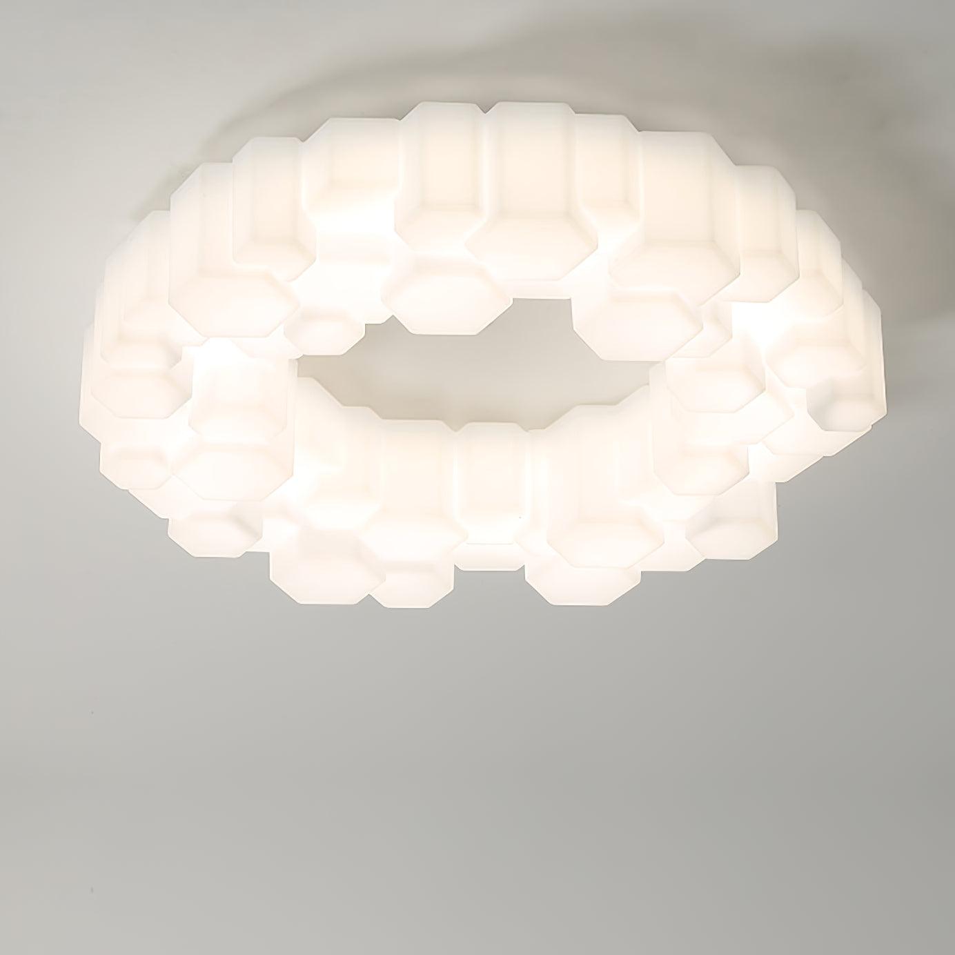 Ximena Luxury Metal Ceiling Lamp - Blowlighting