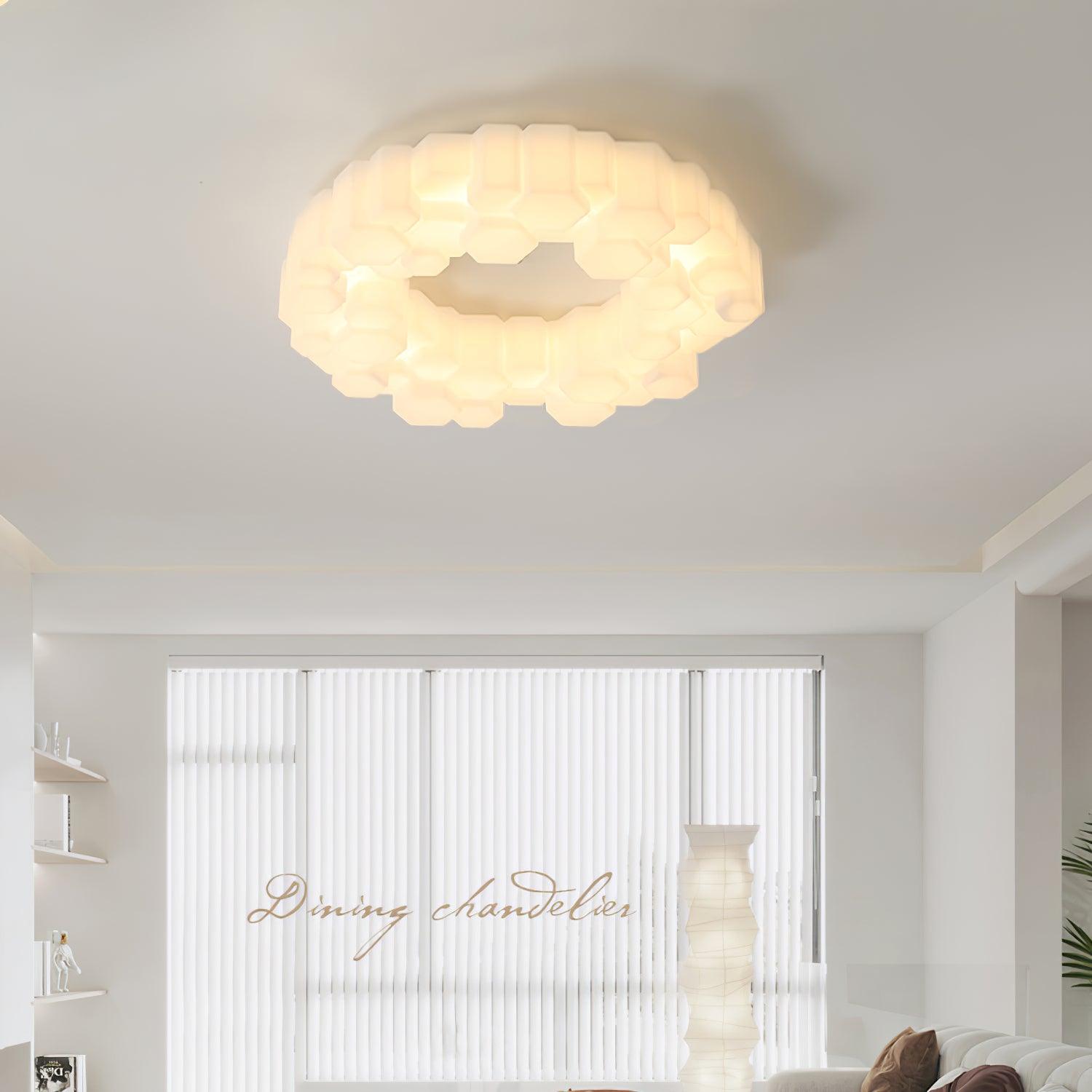 Ximena Luxury Metal Ceiling Lamp - Blowlighting