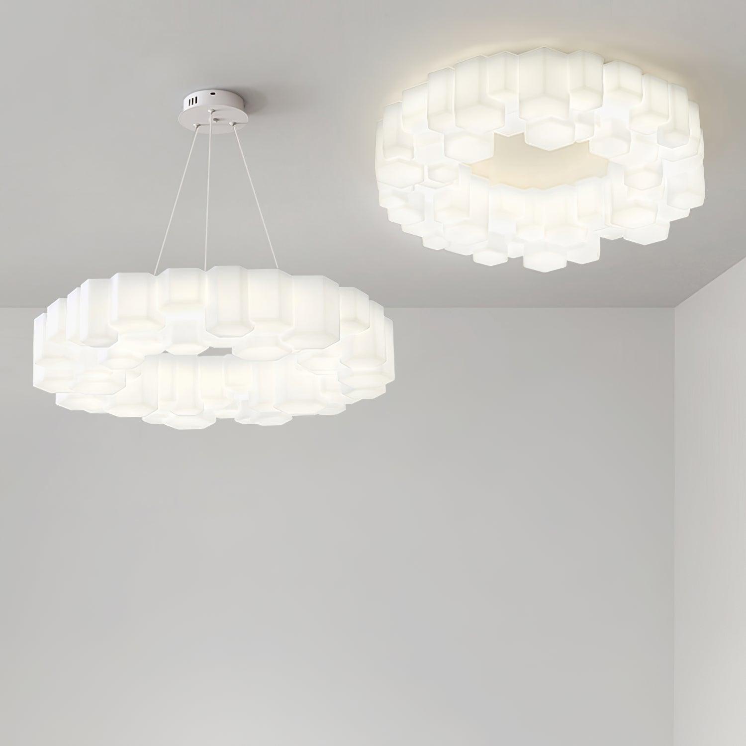 Ximena Luxury Metal Ceiling Lamp - Blowlighting